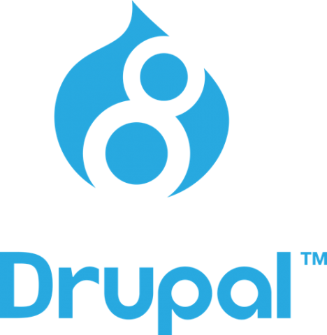 logotipo de drupal 8